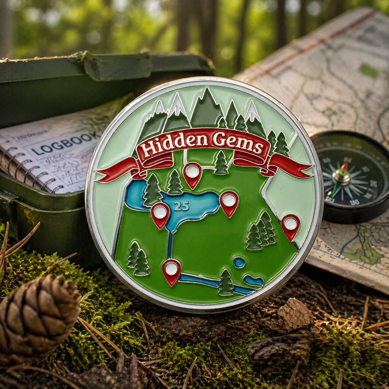 2025 Hidden Gems Geocoin
