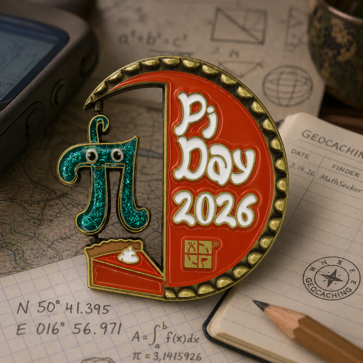 Pi Day 2026 Geocoin