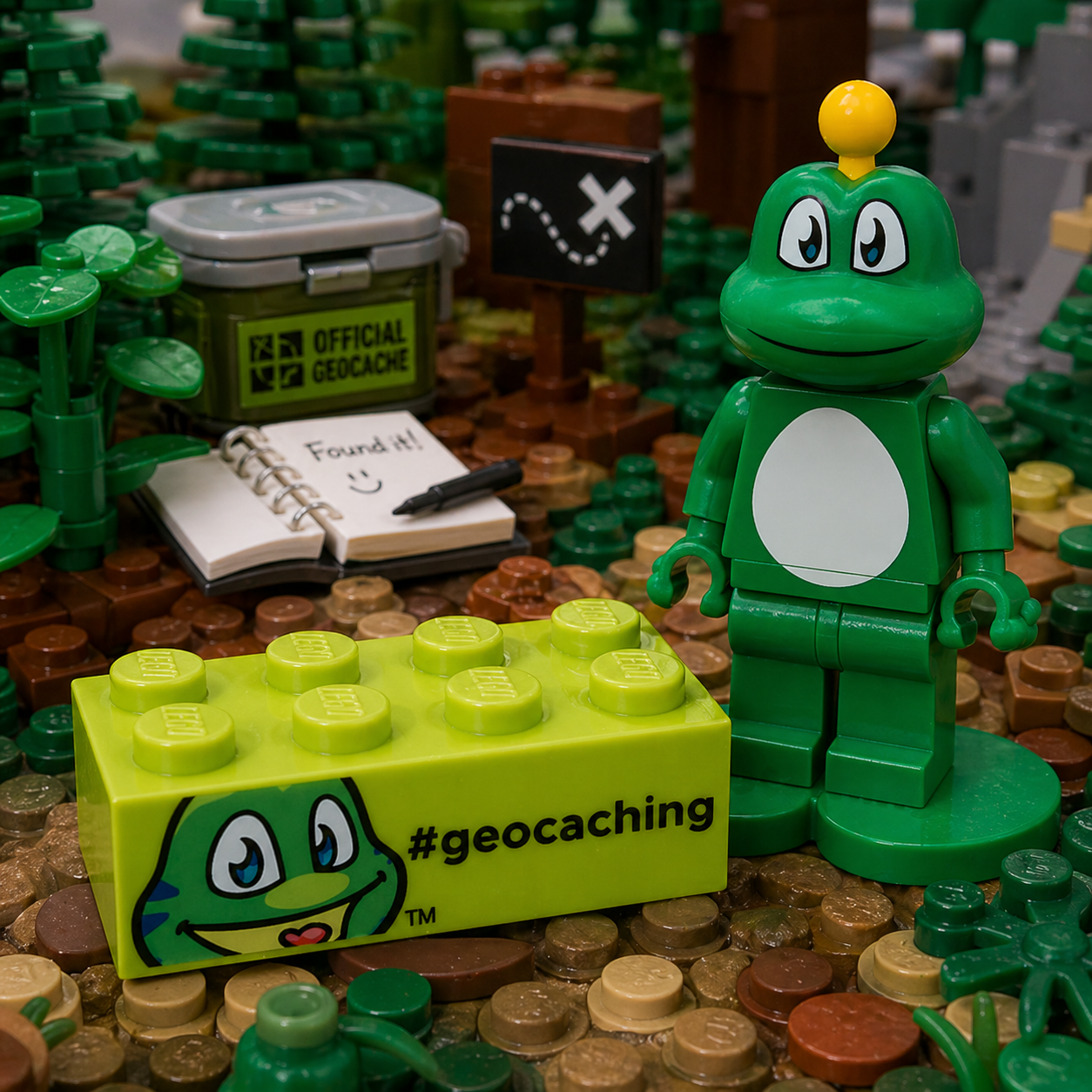 Signal the Frog® Trackable Brick