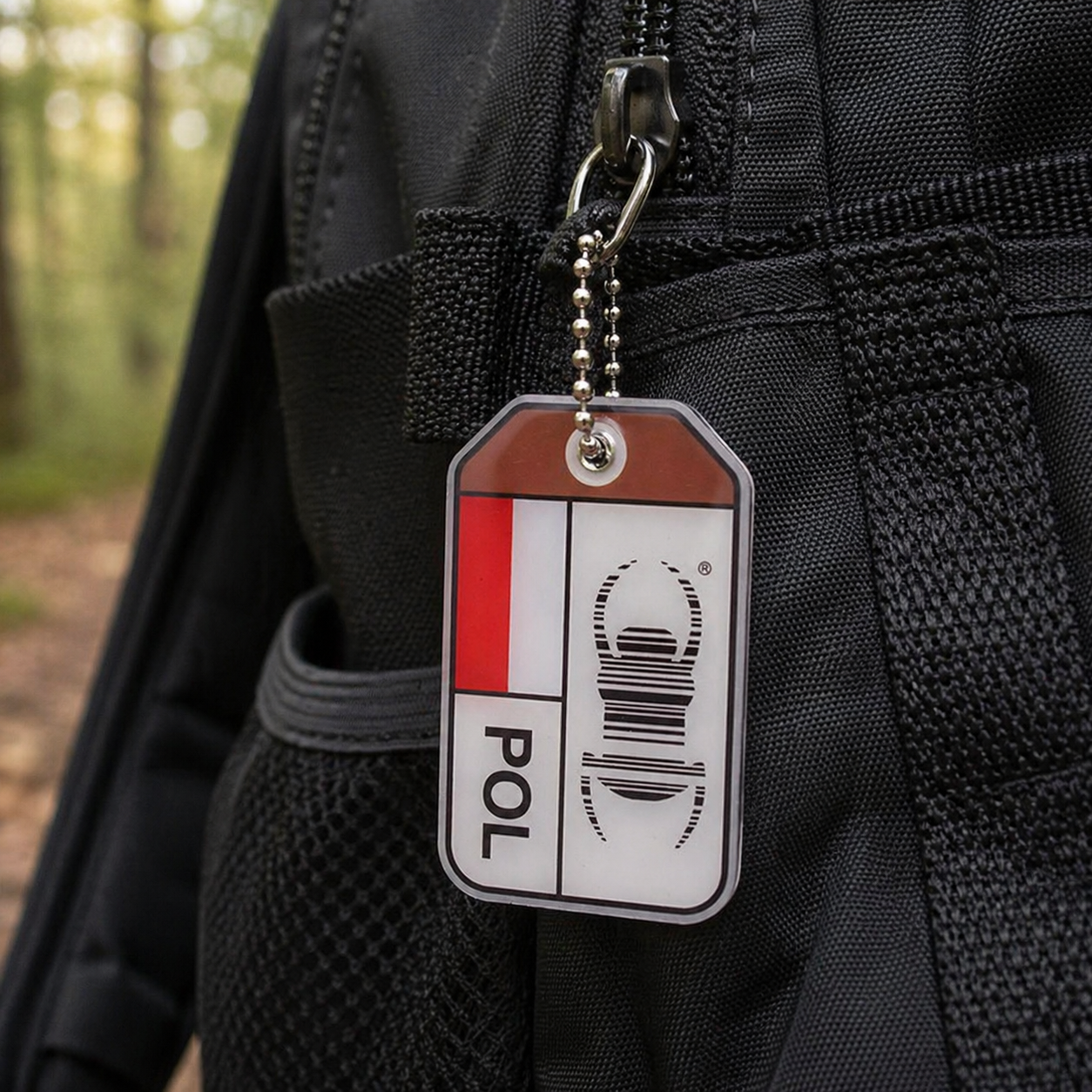 Travel Bug Origins Tag